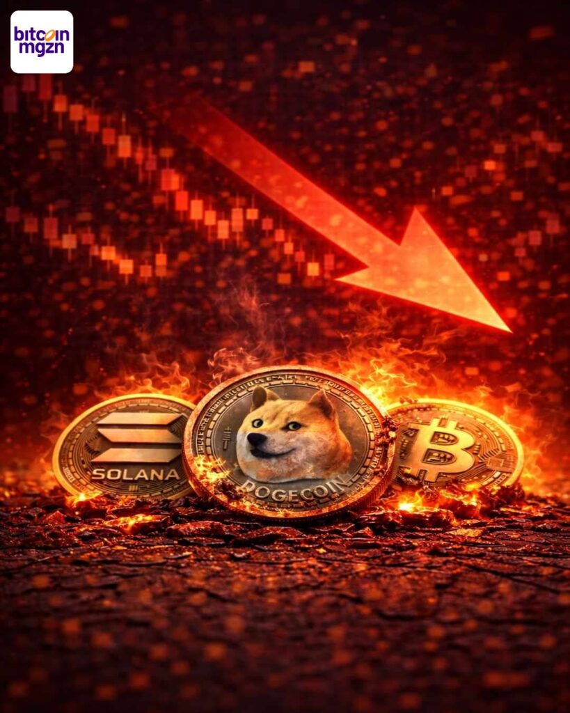 Zcash, Stacks en BNB grootste crypto verliezers vandaag: BTC zwakte treft altcoins