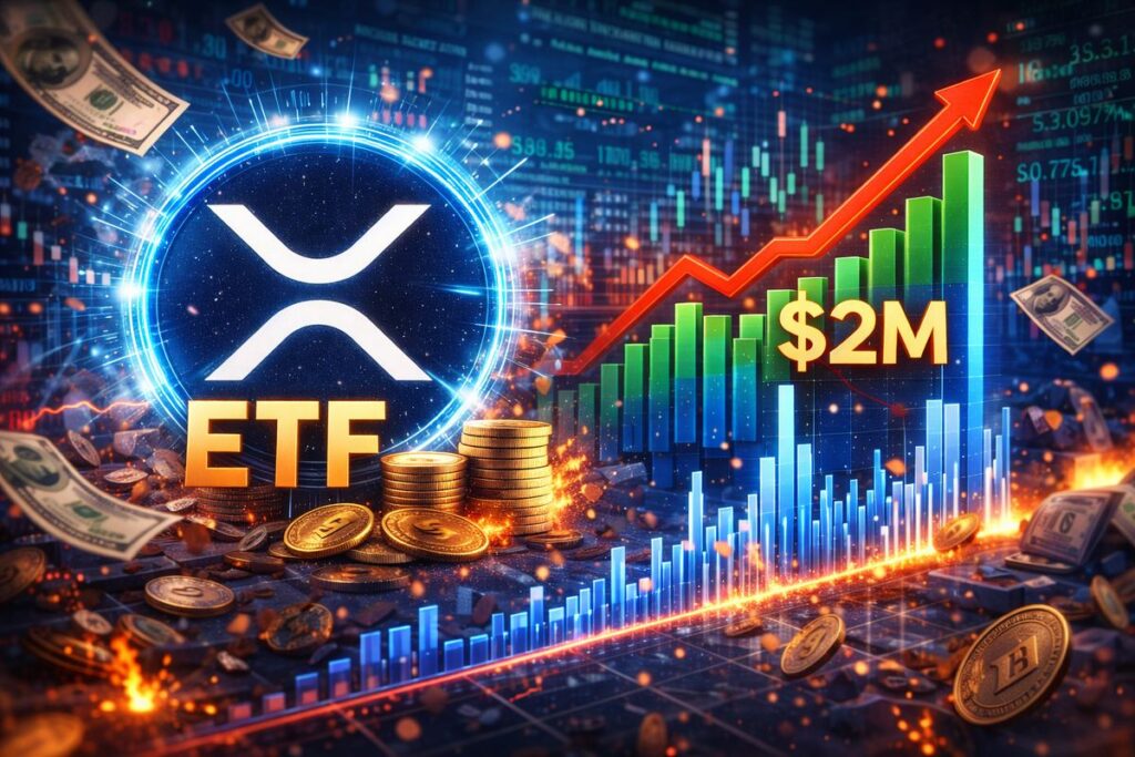 Ripple koers crash update: Bitwse XRP ETF volume explodeert met $2M vandaag