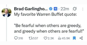 XRP CEO hint naar Warrent Buffet