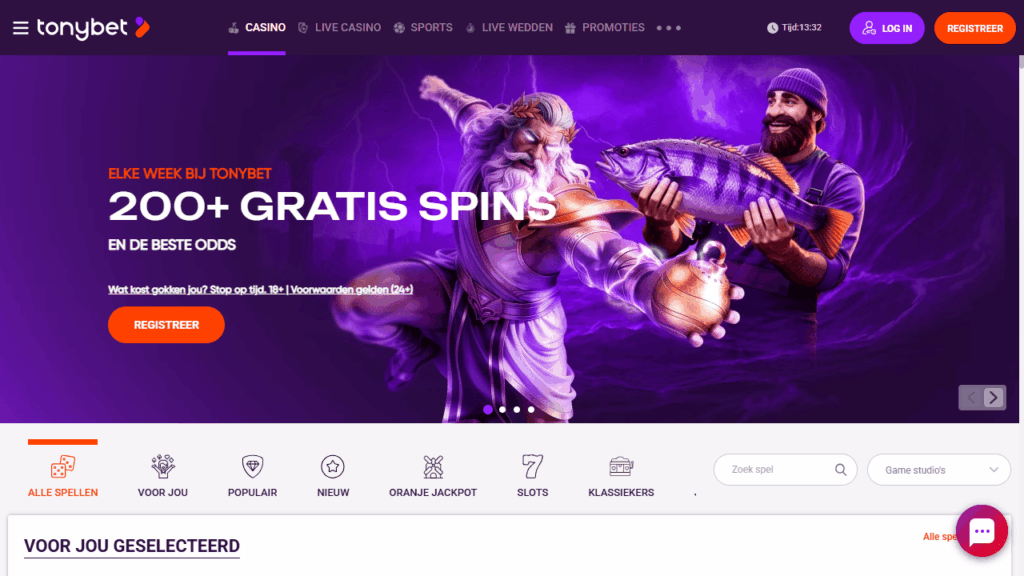 TonyBet bookmaker WK weddenschappen