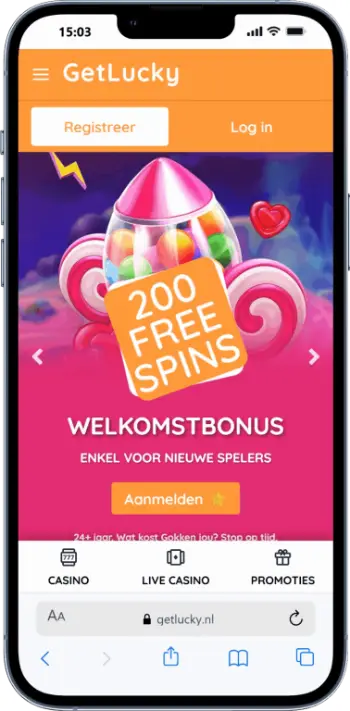 GetLucky casino app