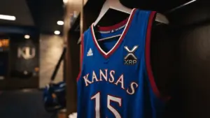 XRP logo op NCAA jerseys: Ripple sluit sponsordeal met Kansas Jayhawks