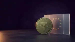 USDT stablecoin blocked by EU regulatory barrier under MiCA legislation