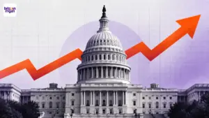 Fed verhoogt rente: bitcoin schiet kort omhoog en zakt daarna terug